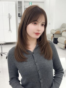 アマトウキョウスマートサロン(AMA TOKYO×Smart Salon) くびれレイヤー/顔まわりカット/レイヤーカット/小顔ヘア