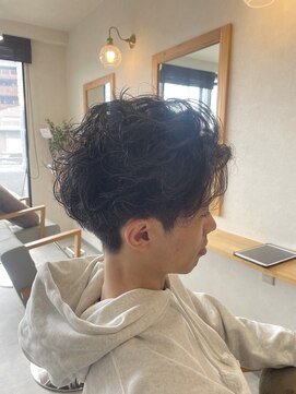 ライトリー(LYTRIE) ツーブロック×ハードパーマ