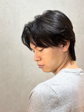 メロウメンズライン 神戸三宮(mellow men's line) フェザーパーマ