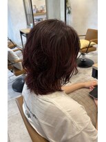 ラボヌールヘアーグレース 門前仲町店(La Bonheur hair grace)&nbsp;ボルドーカラー/ワインレッド/バーガンディ/ピンクブラウン