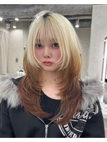 サンドレオ 新宿店(sand Leo) ハッシュレイヤーカット