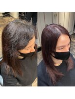 エノア 東京(ENORE)&nbsp;縮毛矯正＆カラーでイメチェン！？