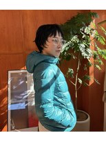 ベンジー 中目黒ii店(benji) 強さと柔らかさが共存するショート。