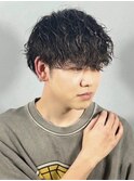 ニュアンスパーマ/波巻きツイストスパイラル[京都河原町/理容室]