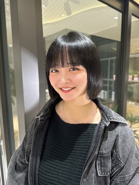 ロンド マーレ 天神大名店(Lond mare) 大人ガーリー/小顔/ミディアムレイヤーカット/似合わせカット