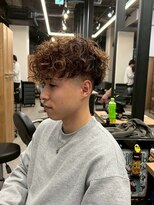 リッチブランドアンドコー(Rich Brand&Co)&nbsp;スペインカールスパイラルパーマツイストパーマフェード短髪