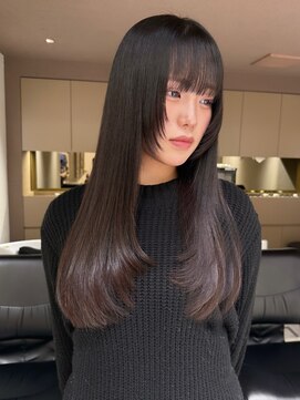 メゾンマイル 恵比寿(maison mile) 髪質改善/ストレート/艶髪/透明感/レイヤーカット/前髪/恵比寿駅