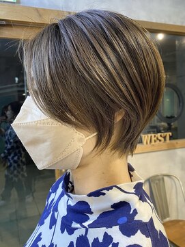 ガーデンタチカワネクスト(garden tachikawa next) ハンサムショート丸みショート大人ショート耳掛けショート30代
