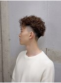 刈り上げパーマ