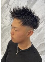 ヘアーマルシェ(hair marche)&nbsp;ジェットモヒカン×フェード