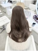 盛れるツヤくびれヘア＊ブリーチなしカラーグレージュカラー♪