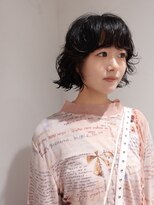 ユルクメゾンシティ 名古屋(JURK MAISON CITY) 名古屋/ミルクティーブロンド/ダークブルー/デジタルパーマ