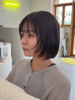 デビュー 沖縄泡瀬店(Debut) ダークパープル/ナチュラルショート/夏のヘアアレンジ/沖縄市