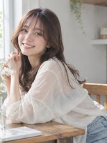 ドット ヘアー(dot.hair) モテロング / 韓国風ヘア / 透明感カラー