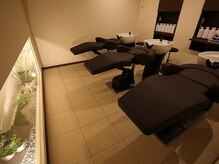 オートクチュール ランコントレ(Haute Couture Rencontrer)の雰囲気（夢シャンプー台が設置された半個室の癒しスパルーム）