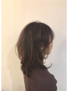 ヒスパニックヘアー hispanic HAIR medium layer