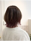 ふわボブ×外ハネ(右サイド)