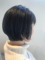 フィゼル 福島店(fizelle) 襟足すっきりショートボブ　＊ハラアスカ
