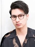 メンズアップバングショートビジネス