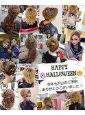ハロウィンヘアメイク 着付け メンズヘアセット 水戸 大工町