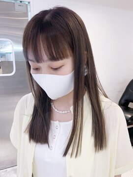 アイティーバイアルバム 下北沢店(IT by ALBUM) ダークブラウン_マチルダボブピンクベージュ_ba344891