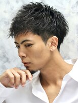 ベーア メロー(Bar mellow)&nbsp;刈り上げツーブロ束感ショートダウンバング