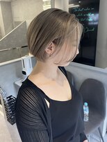 ファイブバイジエクト 堀江(FIVE by The Ect)&nbsp;似合わせカット×ハイトーンカラー×ホワイトベージュ24