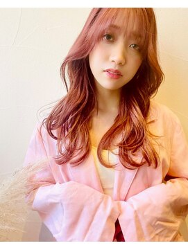 リンキー(LINKIE) ワンホンヘア×ピンクブラウン