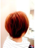 まんまるショート/ステップボーンカット/30代/40代/50代