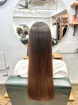 クオーレ(CUORE) ドライヤーで乾かしただけで綺麗にサラサラにまとまる縮毛矯正