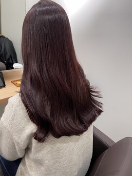 カミエ(kamie) ◎ブリーチなしピンク濃いめ　　神戸　三宮