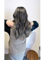 ヘアー ラニッシュ 流山セントラルパーク店(hair Lanish) バレイヤージュ×ナチュラルウェーブ