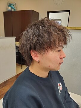 メンズアジア 西谷山店(men's ASIA) ミニウルフ×ツイストスパイラルパーマ