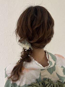 バサラ 大阪梅田店(VASARA) ふわふわサイド編み下ろし