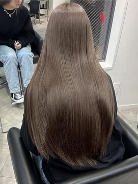 ペレ 梅田(PELE) 前髪/アンブレラカラー/こなれミディ/イメチェン/ウェーブパーマ