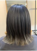 インナーカラー×シルバー