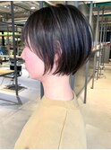 黒髪秋色透明感カラーオリーブカラー_ba490831