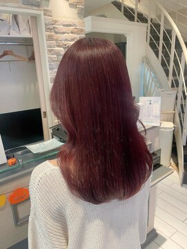 ブリッジ バイ ネオリーブ 綱島店(bridge by neolive) ピンクレットカラー☆