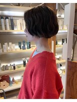ロレ バトヘアー 下北沢(lore bat.hair)&nbsp;前髪なしボブパーマ