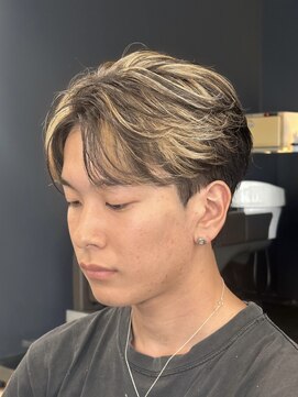 バース 梅田中崎町店(BIRTH) センターパート ニュアンスパーマ