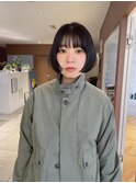前上がりボブ、ショートボブ、マッシュ