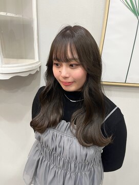 オーセンヘア(AUTHEN.HAIR) 髪質改善カラー オリーブグレージュ