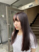 ピエスデシュブー(piece des cheveux) 透明感バイオレット