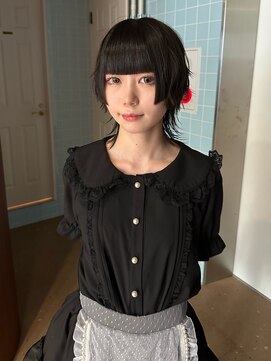 クペウ ローウェン(cope'u ROWEN) 渋谷/ウルフカット デザインカラー ルーツカラー エンドカラー