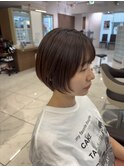 浮き癖改善！ショートボブ縮毛矯正