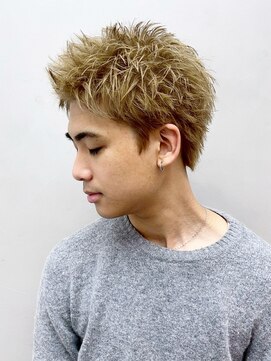 アルバム 新宿(ALBUM SHINJUKU) サーフカールスパイキーショートスペインカール_ba555842