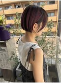 ミニボブアンブレラカラーブルーブラックバイオレットピンク