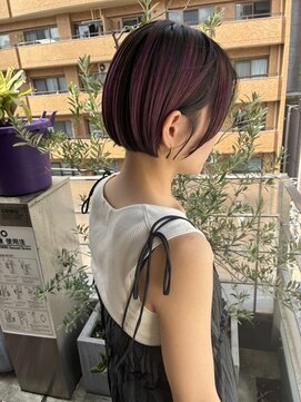 モーメント(moment) ミニボブアンブレラカラーブルーブラックバイオレットピンク