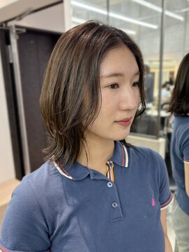 ロンドシエル 横浜(Lond ciel) 暗めカラー/ボブ/顔周り/前髪/レイヤー/髪質改善/縮毛矯正/横浜