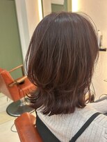 イコール 千葉(equal)&nbsp;大人ガーリー/ダークアッシュ/ミディアムレイヤーカット[千葉]